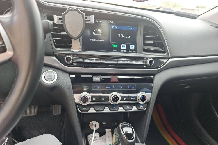 Used Hyundai Elantra PHEV 2019 1.6L PHX Le Xing Edition Audio And AC Panel