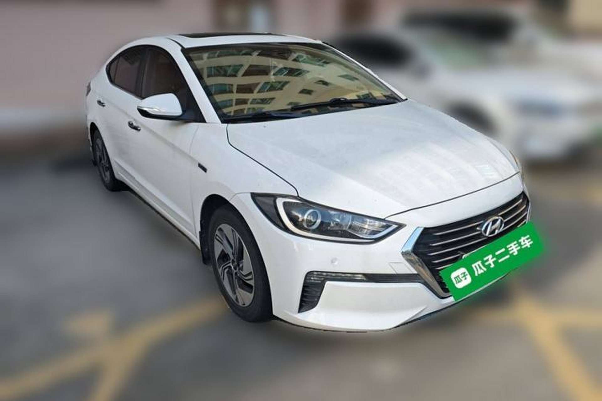 Used Hyundai Elantra PHEV 2019 1.6L PHX Le Xing Edition Front Right 45 Deg