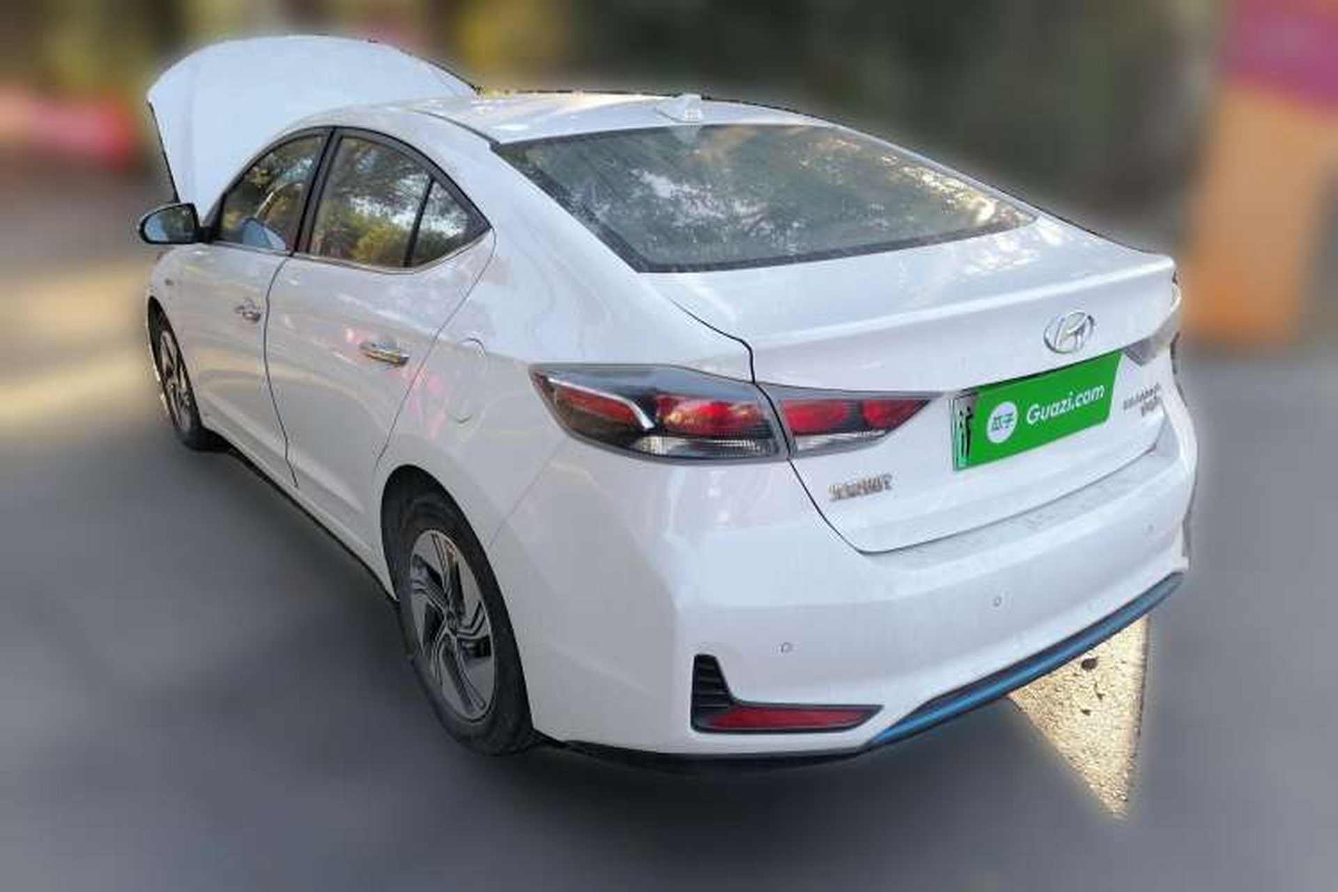 Used Hyundai Elantra PHEV 2019 1.6L PHX Le Xing Edition Rear Left 45 Deg