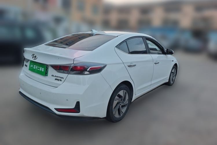 Used Hyundai Elantra PHEV 2019 1.6L PHX Le Xing Edition Rear Right 45 Deg
