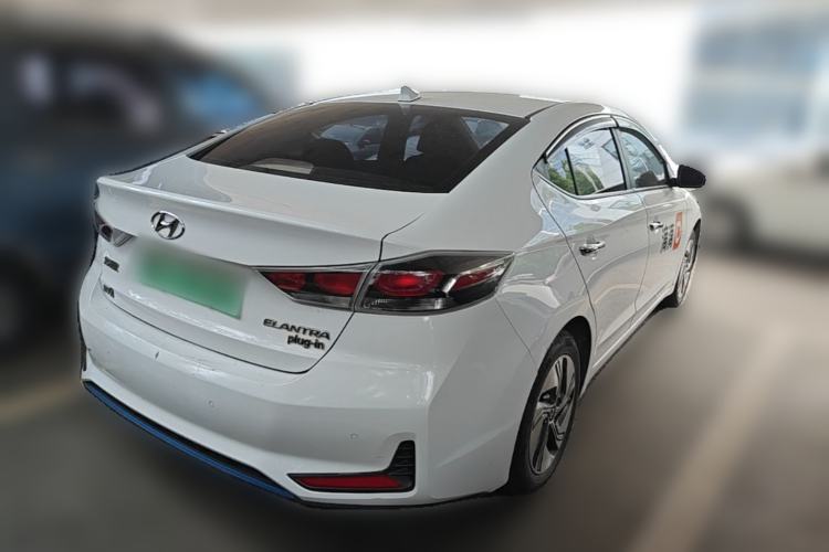 Used Hyundai Elantra PHEV 2019 1.6L PHS Comfort Edition Rear Right 45 Deg