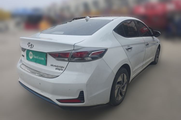 Used Hyundai Elantra PHEV 2019 1.6L PHS Comfort Edition Rear Right 45 Deg