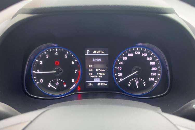 Used Hyundai ENCINO 2018 1.6T Dual-Clutch Zhilian Edition China V Standard Instrument Cluster