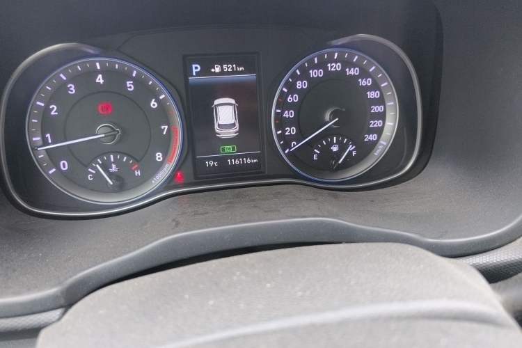 Used Hyundai ENCINO 2018 1.6T Dual-Clutch ZhiPao Edition China V Standard Odometer Close Up