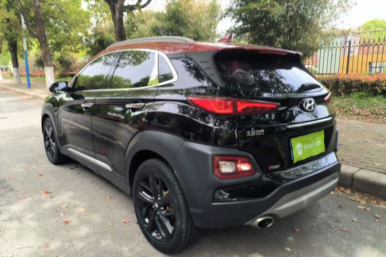 Used Hyundai ENCINO 2018 1.6T Dual-Clutch ZhiPao Edition China V Standard Rear Left 45 Deg