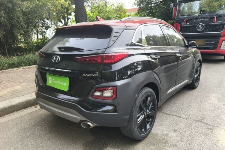 Used Hyundai ENCINO 2018 1.6T Dual-Clutch ZhiPao Edition China V Standard Rear Right 45 Deg