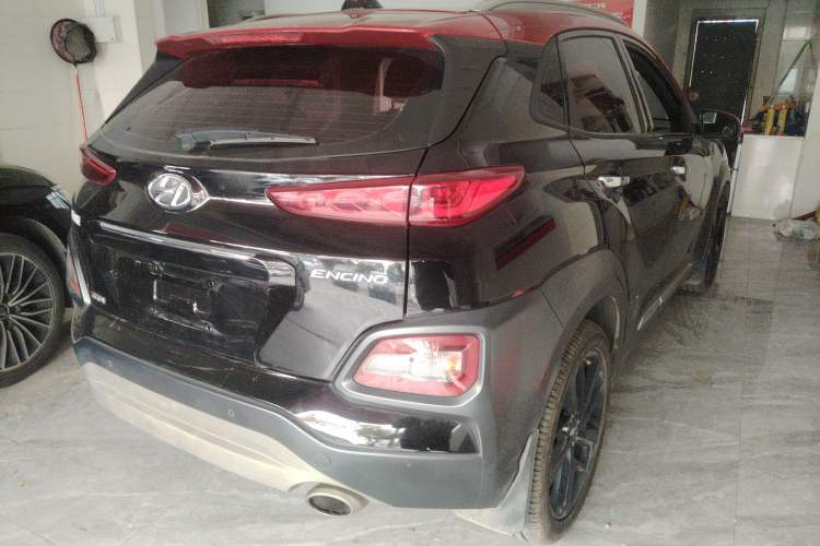 Used Hyundai ENCINO 2018 1.6T Dual-Clutch ZhiPao Edition China V Standard Rear Right 45 Deg
