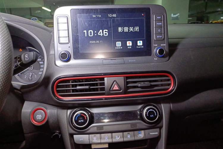 Used Hyundai ENCINO 2018 1.6T Dual-Clutch ZhiPao Edition China V Standard Audio And AC Panel