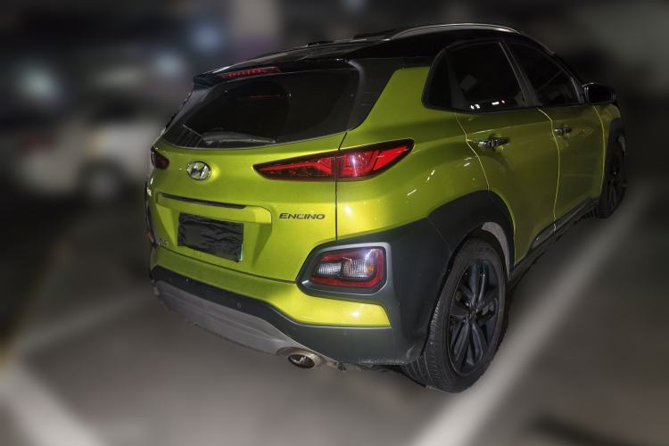 Used Hyundai ENCINO 2018 1.6T Dual-Clutch ZhiPao Edition China V Standard Rear Right 45 Deg