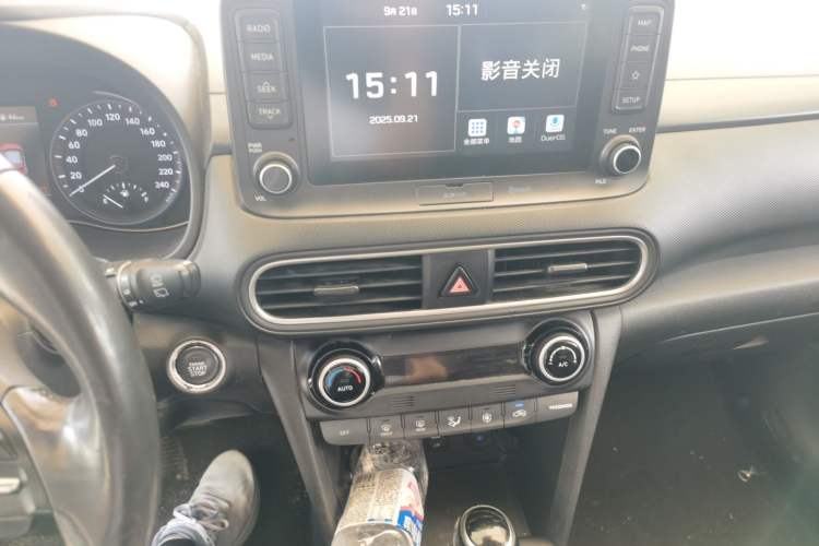 Used Hyundai ENCINO 2018 1.6T Dual-Clutch Zhilian Edition China V Standard Audio And AC Panel