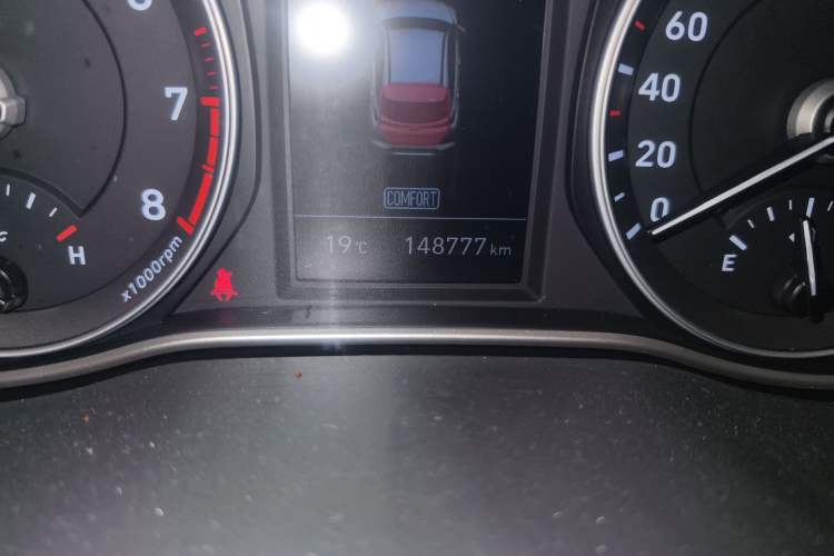 Used Hyundai ENCINO 2018 1.6T Dual-Clutch ZhiPao Edition China V Standard Odometer Close Up
