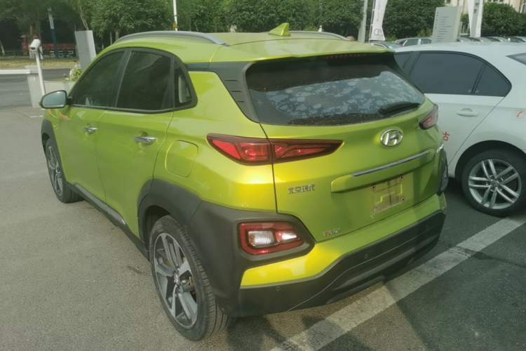 Used Hyundai ENCINO 2018 1.6T Dual-Clutch Zhilian Edition China V Standard Rear Left 45 Deg