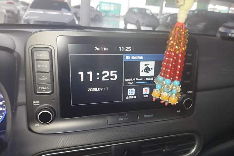 Used Hyundai ENCINO 2018 1.6T Dual-Clutch Zhilian Edition China V Standard Audio And AC Panel