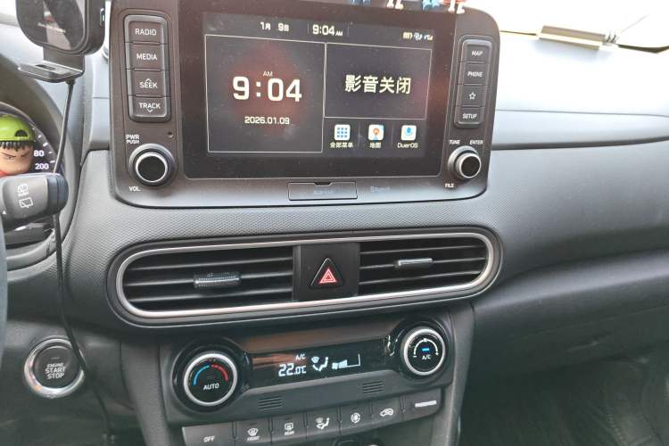 Used Hyundai ENCINO 2018 1.6T Dual-Clutch Zhilian Edition China V Standard Audio And AC Panel