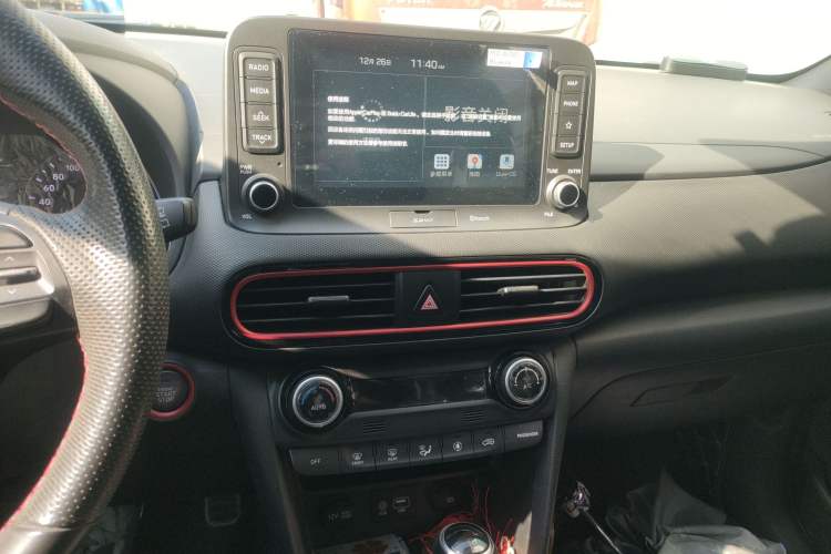 Used Hyundai ENCINO 2018 1.6T Dual-Clutch ZhiPao Edition China V Standard Audio And AC Panel