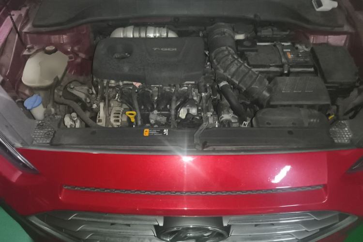 Used Hyundai ENCINO 2018 1.6T Dual-Clutch Zhilian Edition China V Standard Engine Bay