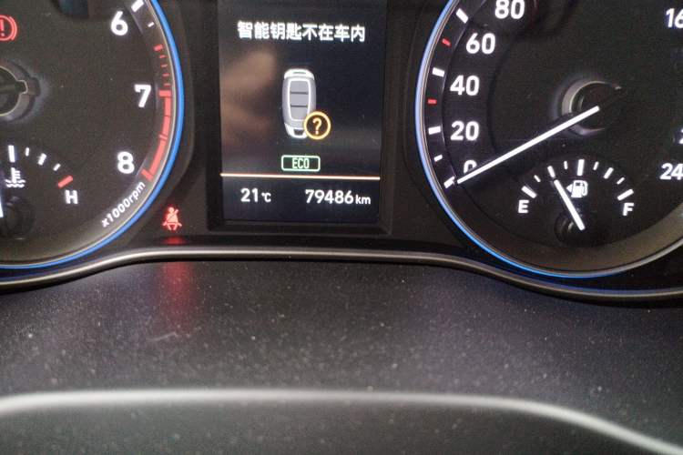 Used Hyundai ENCINO 2018 1.6T Dual-Clutch ZhiPao Edition China V Standard Odometer Close Up