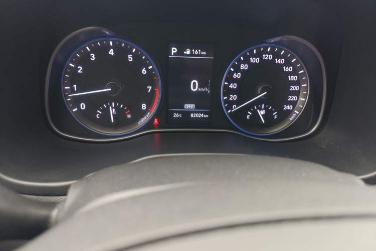Used Hyundai ENCINO 2018 1.6T Dual-Clutch ZhiPao Edition China V Standard Odometer Close Up