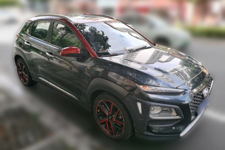 Used Hyundai ENCINO 2018 1.6T Dual-Clutch ZhiPao Edition China V Standard Front Right 45 Deg