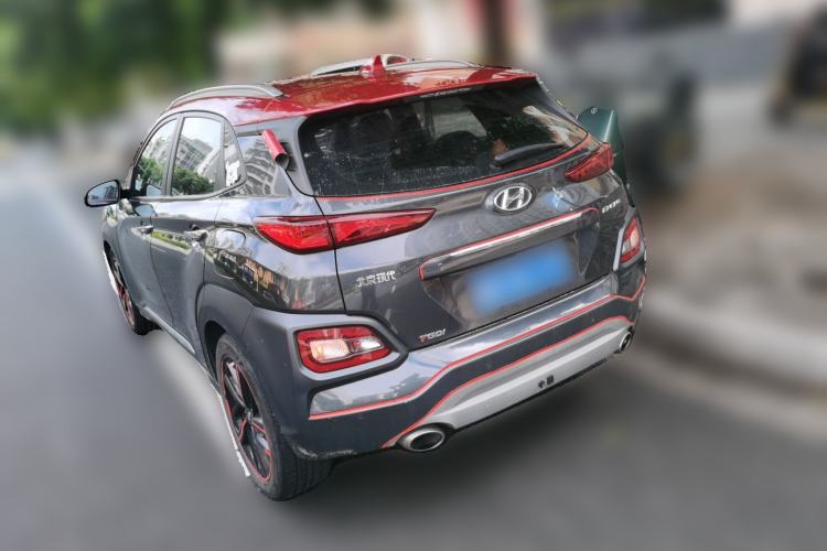 Used Hyundai ENCINO 2018 1.6T Dual-Clutch ZhiPao Edition China V Standard Rear Left 45 Deg