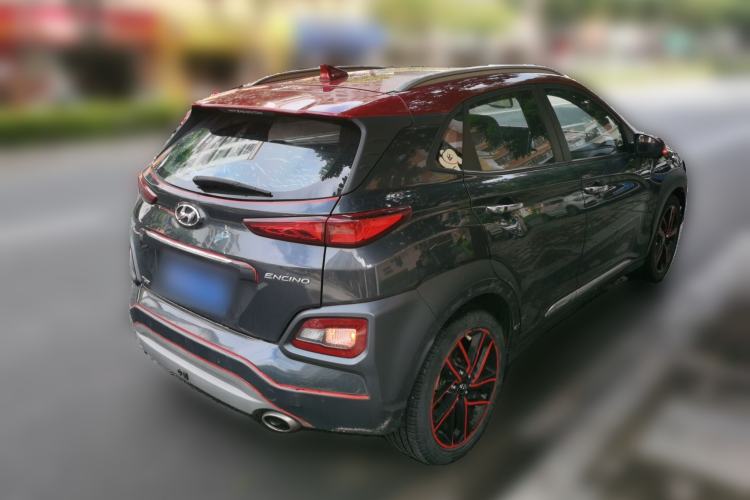 Used Hyundai ENCINO 2018 1.6T Dual-Clutch ZhiPao Edition China V Standard Rear Right 45 Deg