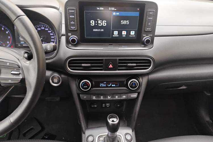 Used Hyundai ENCINO 2018 1.6T Dual-Clutch Zhilian Edition China V Standard Audio And AC Panel