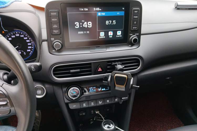 Used Hyundai ENCINO 2018 1.6T Dual-Clutch Zhilian Edition China V Standard Audio And AC Panel
