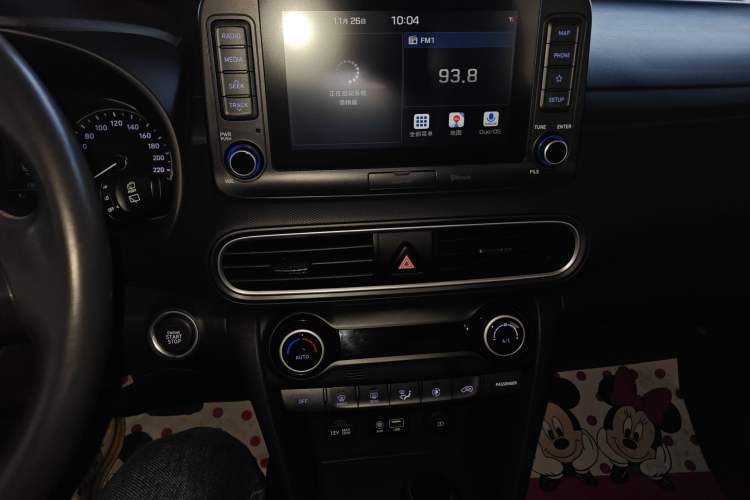Used Hyundai ENCINO 2018 1.6T Dual-Clutch Zhilian Edition China V Standard Audio And AC Panel