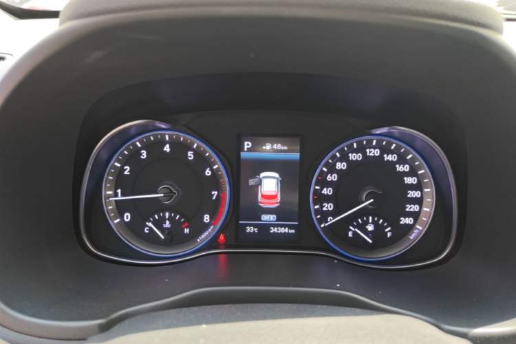 Used Hyundai ENCINO 2018 1.6T Dual-Clutch Zhilian Edition China V Standard Instrument Cluster