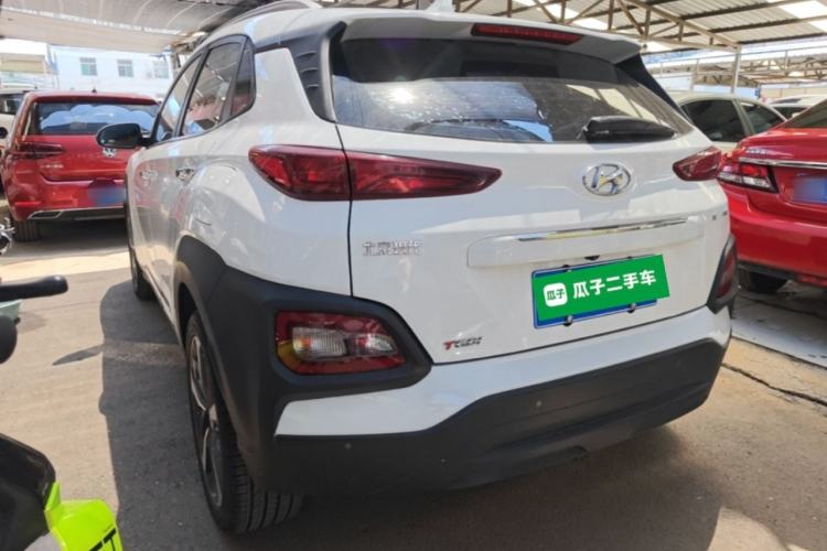 Used Hyundai ENCINO 2018 1.6T Dual-Clutch Zhilian Edition China V Standard Rear Left 45 Deg