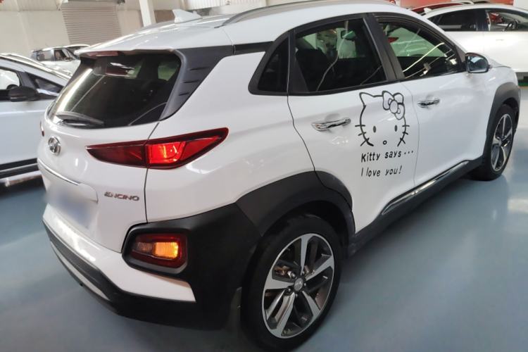 Used Hyundai ENCINO 2018 1.6T Dual-Clutch Zhilian Edition China V Standard Rear Right 45 Deg