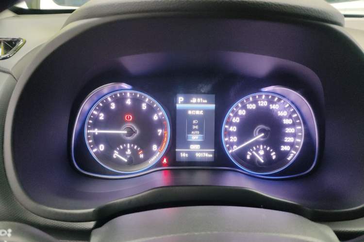 Used Hyundai ENCINO 2018 1.6T Dual-Clutch Zhilian Edition China V Standard Instrument Cluster