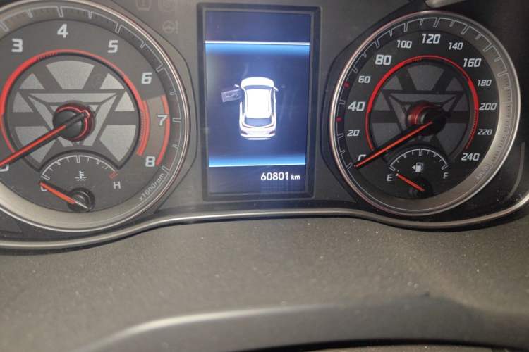 Used Hyundai ENCINO 2019 1.6T Iron Man Edition Odometer Close Up
