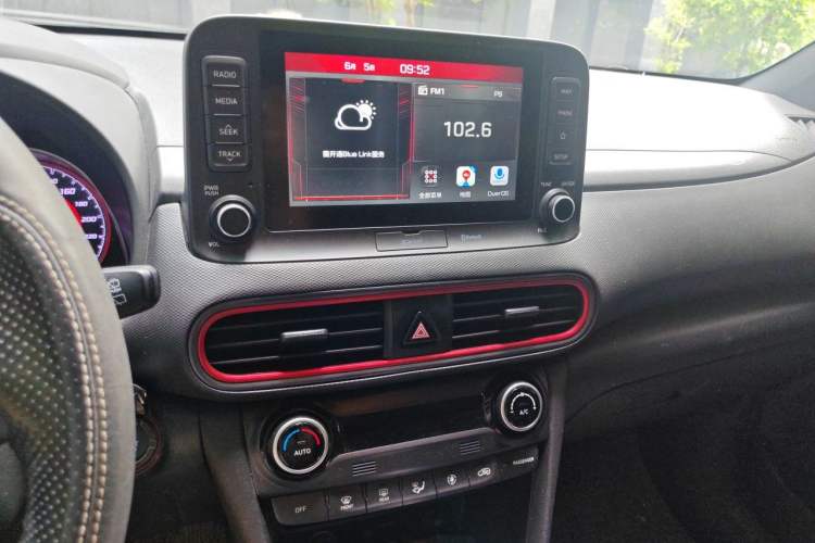Used Hyundai ENCINO 2019 1.6T Iron Man Edition Audio And AC Panel