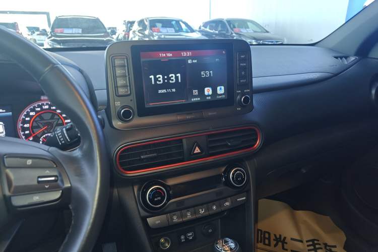 Used Hyundai ENCINO 2019 1.6T Iron Man Edition Audio And AC Panel