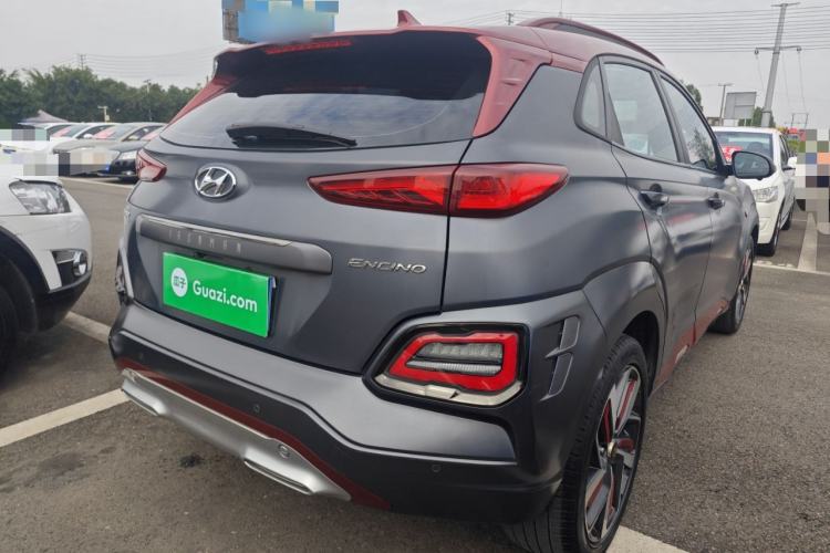 Used Hyundai ENCINO 2019 1.6T Iron Man Edition Rear Right 45 Deg