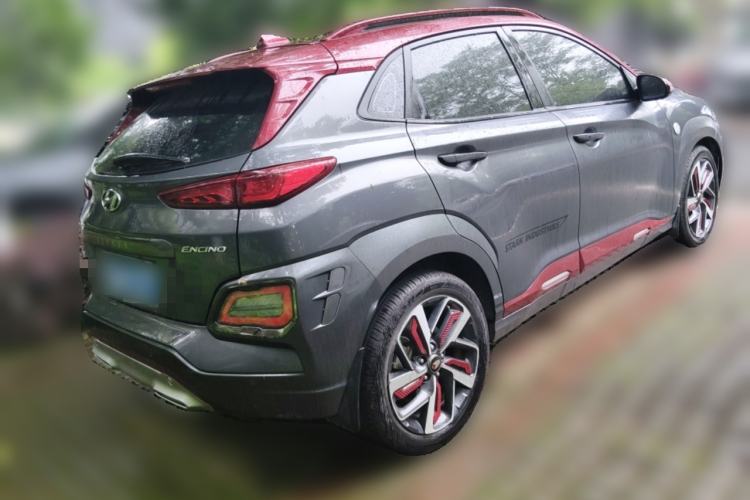 Used Hyundai ENCINO 2019 1.6T Iron Man Edition Rear Right 45 Deg