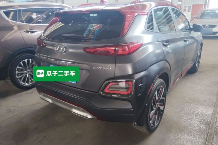 Used Hyundai ENCINO 2019 1.6T Iron Man Edition Rear Right 45 Deg
