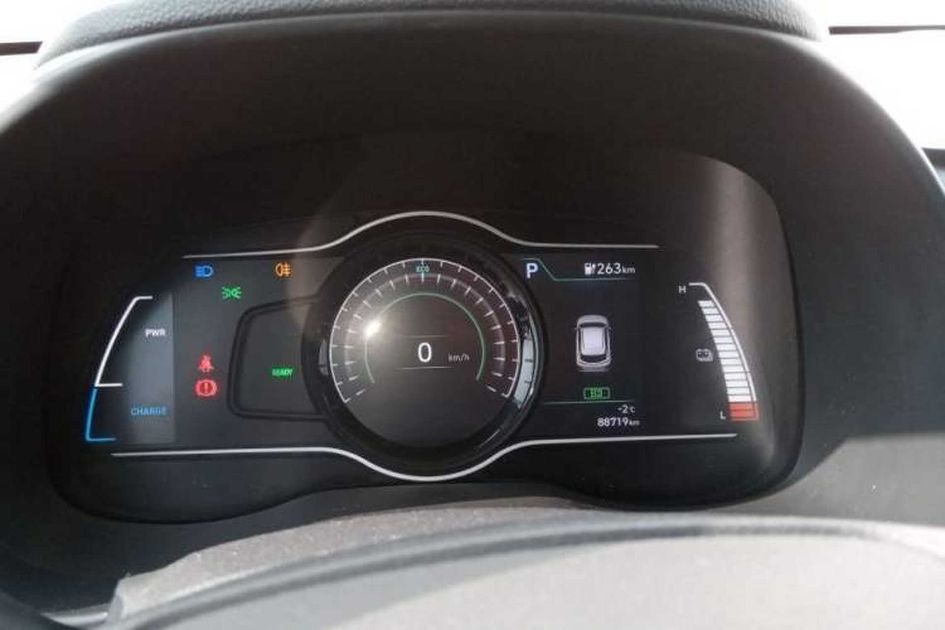 Used Hyundai ENCINO Electric 2020 GLS ZhiJie Edition Odometer Close Up