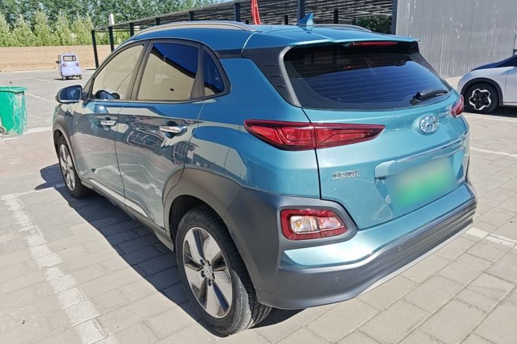 Used Hyundai ENCINO Electric 2020 GLS ZhiJie Edition Rear Left 45 Deg