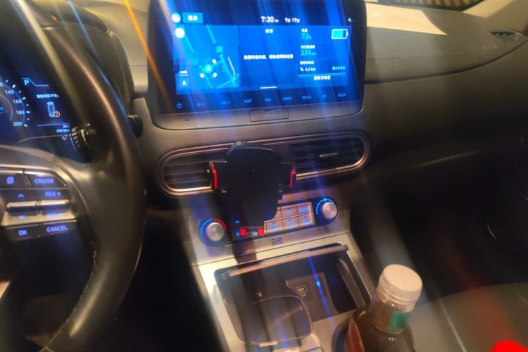 Used Hyundai ENCINO Electric 2020 GLS ZhiJie Edition Audio And AC Panel