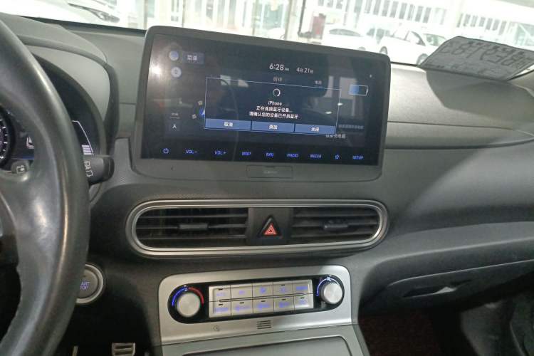 Used Hyundai ENCINO Electric 2020 GLS ZhiJie Edition Audio And AC Panel
