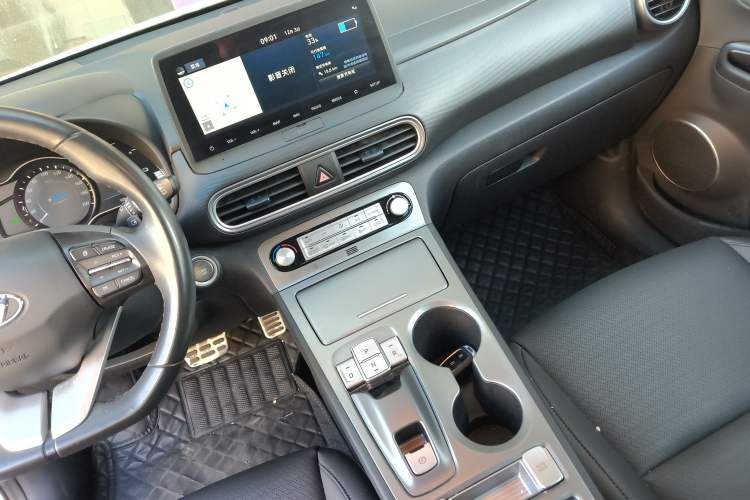 Used Hyundai ENCINO Electric 2020 GLS ZhiJie Edition Audio And AC Panel