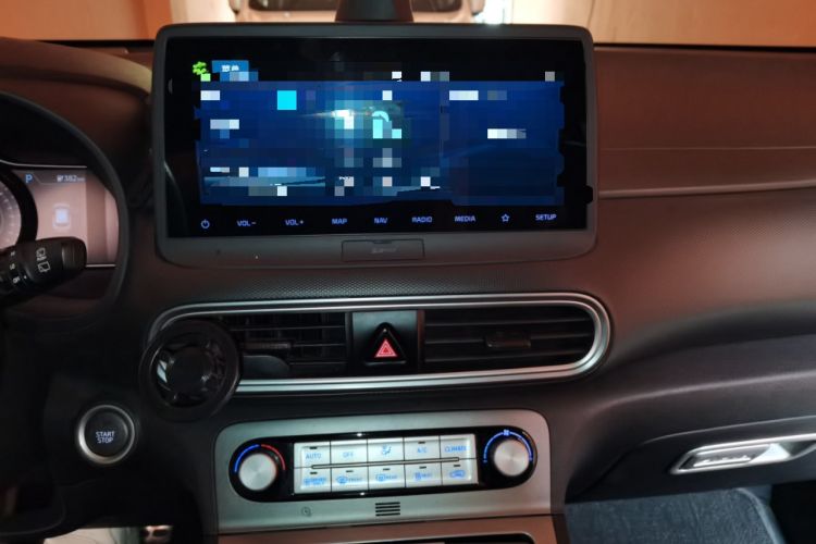 Used Hyundai ENCINO Electric 2020 GLS ZhiJie Edition Audio And AC Panel