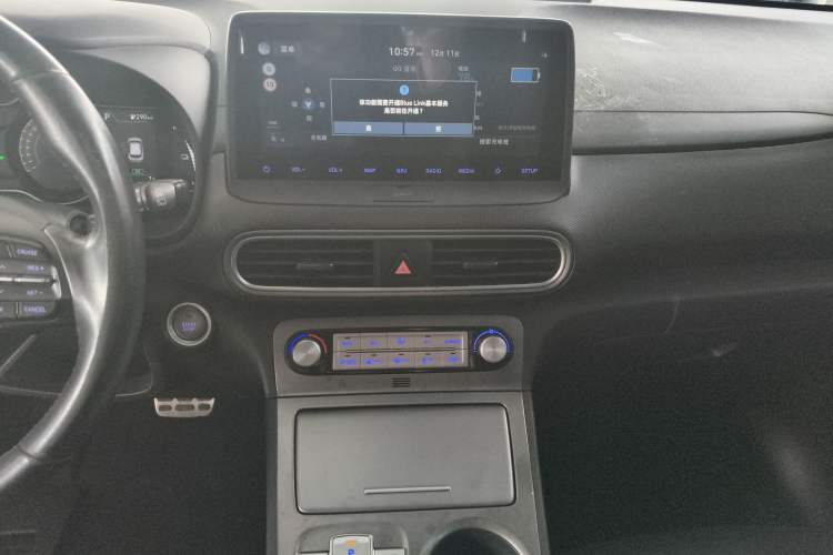 Used Hyundai ENCINO Electric 2020 TOP Enjoyment Edition Audio And AC Panel