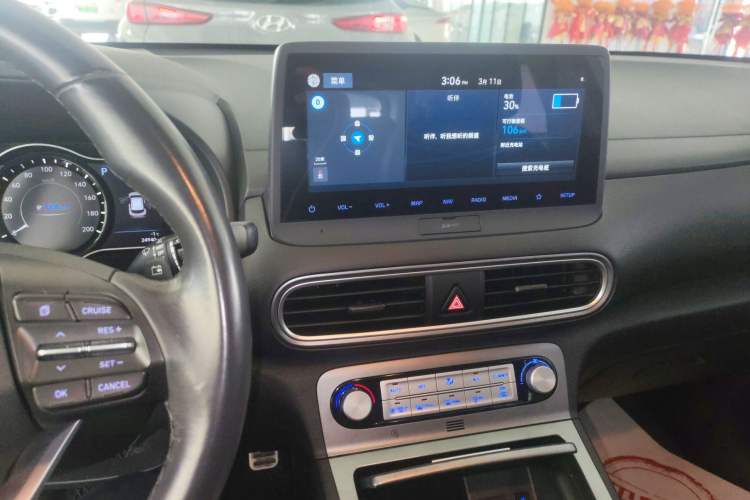Used Hyundai ENCINO Electric 2020 GLS ZhiJie Edition Audio And AC Panel