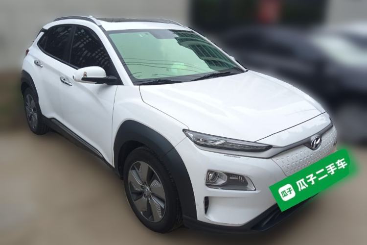 Used Hyundai ENCINO Electric 2020 GLS ZhiJie Edition Front Right 45 Deg
