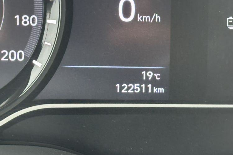 Used Hyundai ENCINO Electric 2020 GLS ZhiJie Edition Odometer Close Up