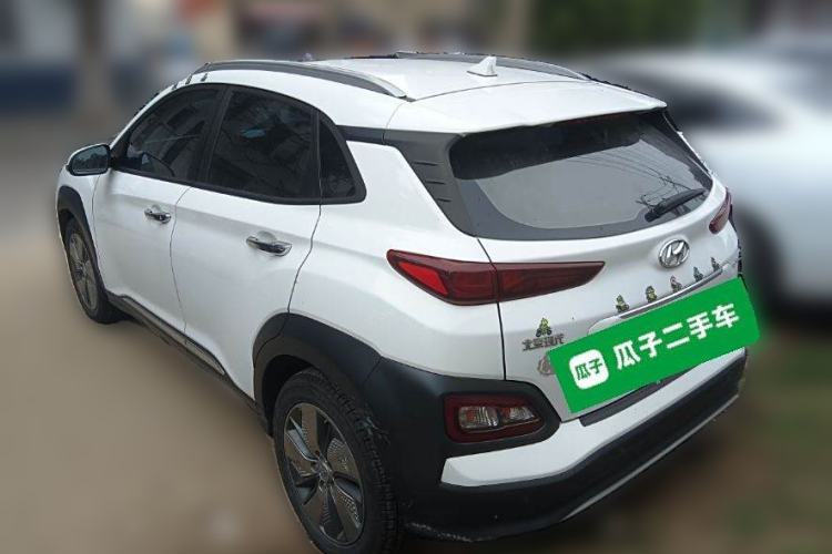 Used Hyundai ENCINO Electric 2020 GLS ZhiJie Edition Rear Left 45 Deg