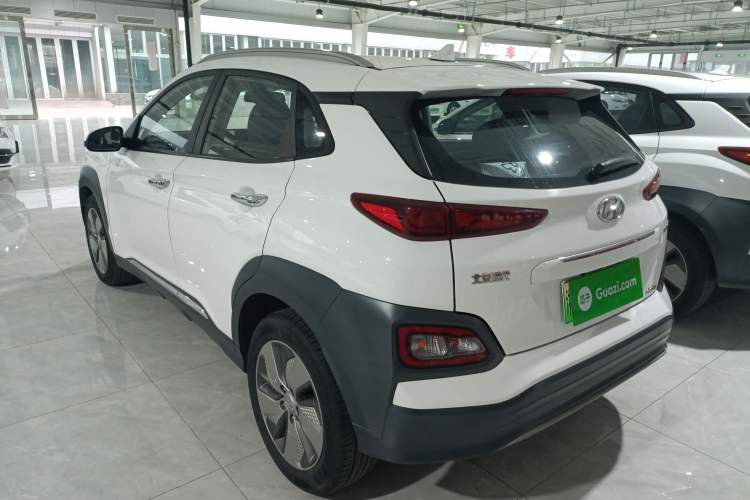 Used Hyundai ENCINO Electric 2020 GLS ZhiJie Edition Rear Left 45 Deg